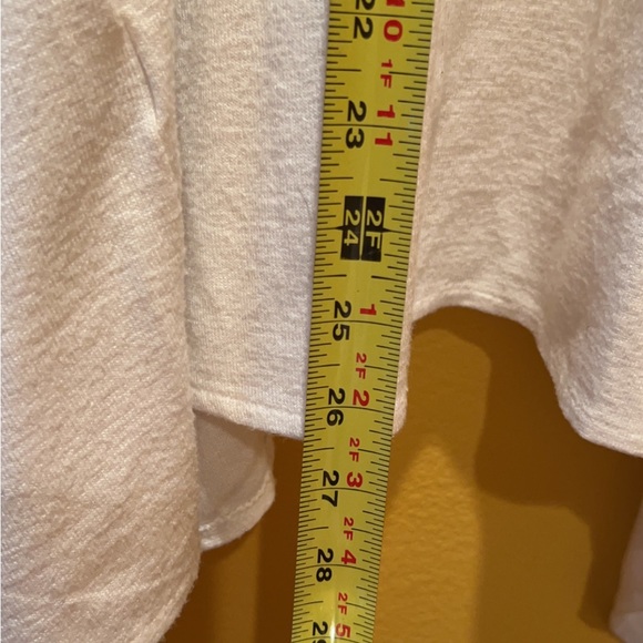 Banana Republic | Women’s White Asymmetrical Cardigan Sweater Top Small - Picture 3 of 7